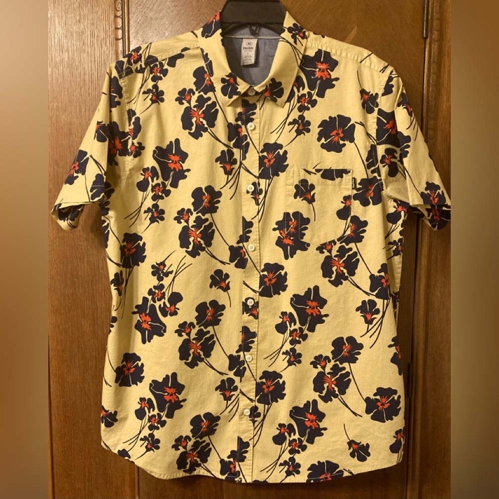 Hurley Short Sleeve Shirt, sz L